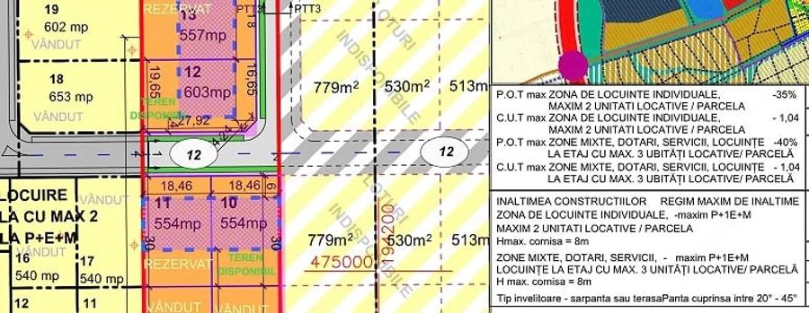 Teren de 536 mp, în Sânmihaiu Român