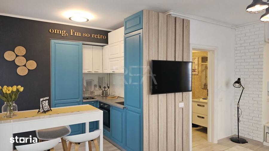 Apartament cu 2 camere, mobilat în Bucureștii Noi