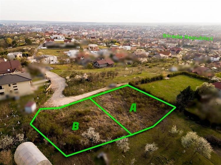 Teren Construcții intravilan de 685 mp, în Central