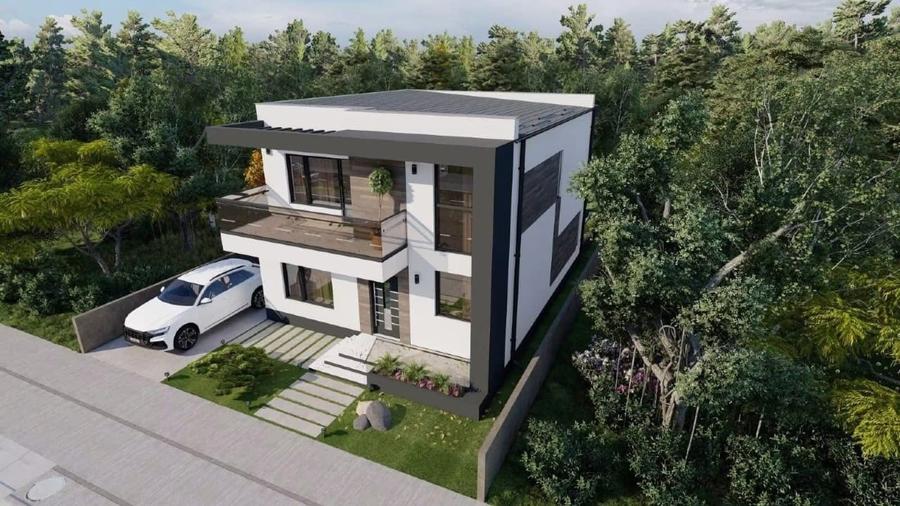 Casă individuală cu 5 camere cu Teren 350 Mp în Frumușani