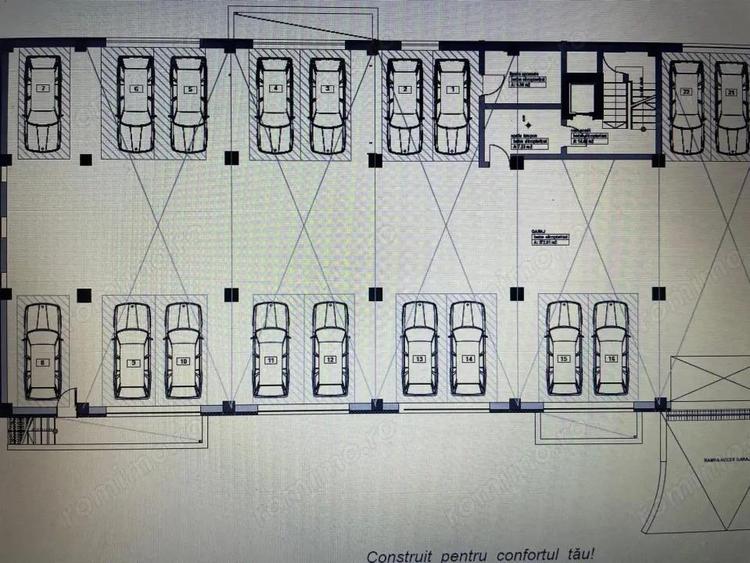 Apartament cu 2 camere decomandat în Central