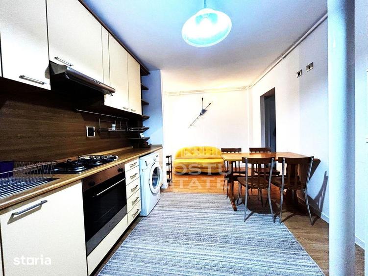 Apartament cu 2 camere, mobilat în Micălaca