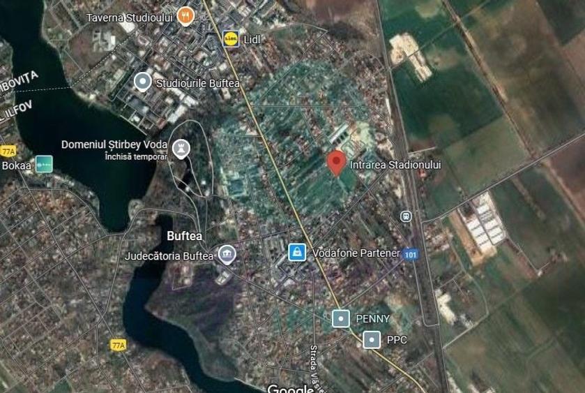 Teren Construcții intravilan de 1000 mp, în Central
