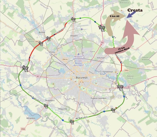 Teren Construcții intravilan de 7567 mp, în Dascălu