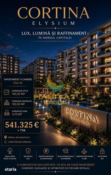 VanCORTINA ELYSIUM | Apartament 4 camere | 183,5 mp | Etaj 10 - 4