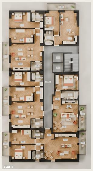 Apartament cu 2 camere în Central