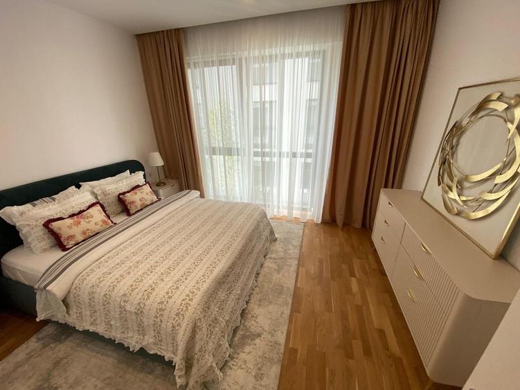 Apartament cu 2 camere semidecomandat, mobilat în Pipera
