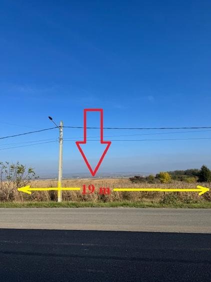 Teren agricol intravilan de 6668 mp, în Bogdan Vodă