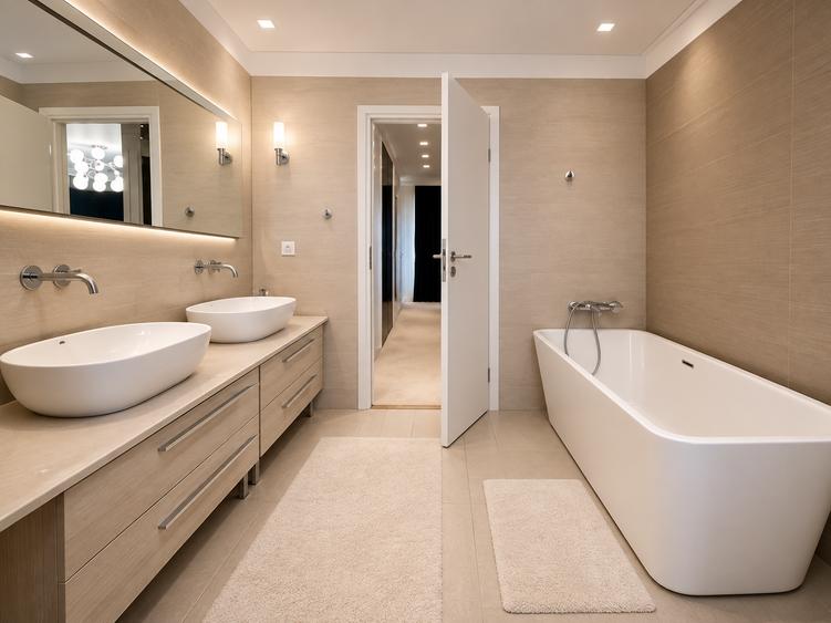 Duplex cu 6 camere cu Canalizare în Central