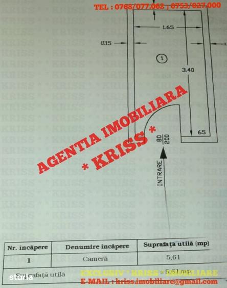 Apartament cu 4 camere decomandat în Negru Vodă