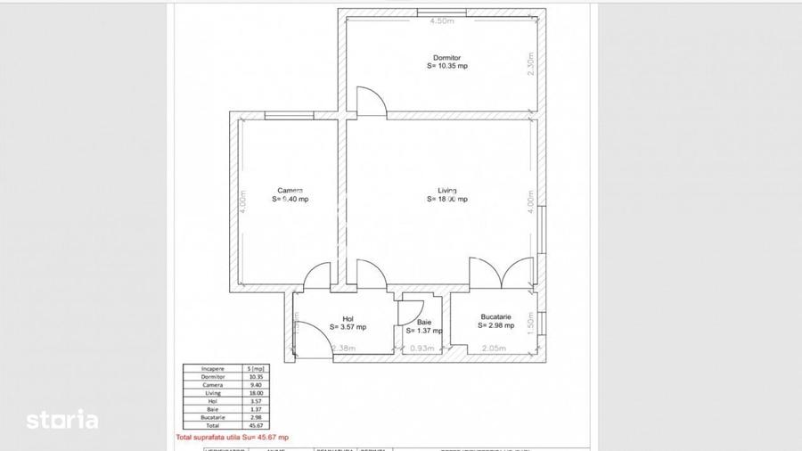 Apartament 3 camere, Etaj 3, zona Tiglari 0% Comision - 2