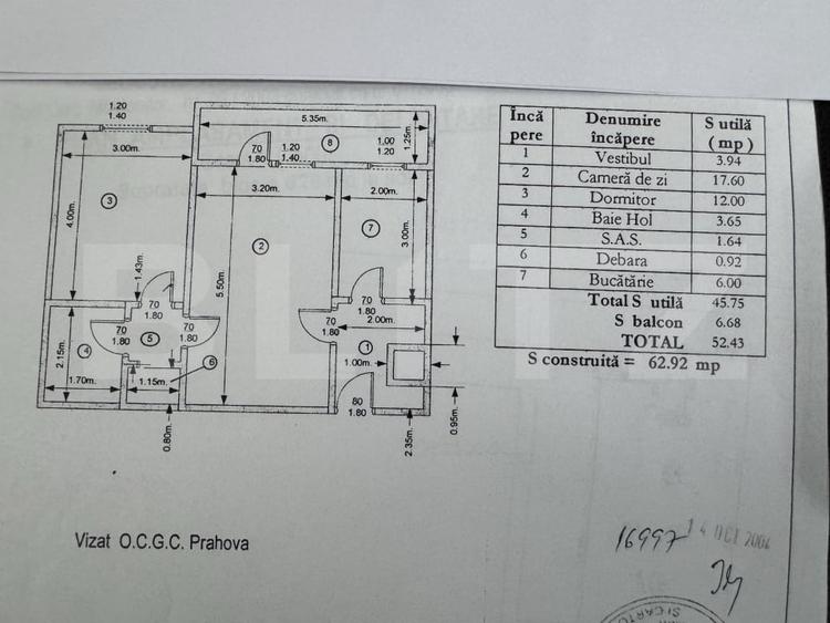 Apartament cu 2 camere semidecomandat, mobilat în Vest