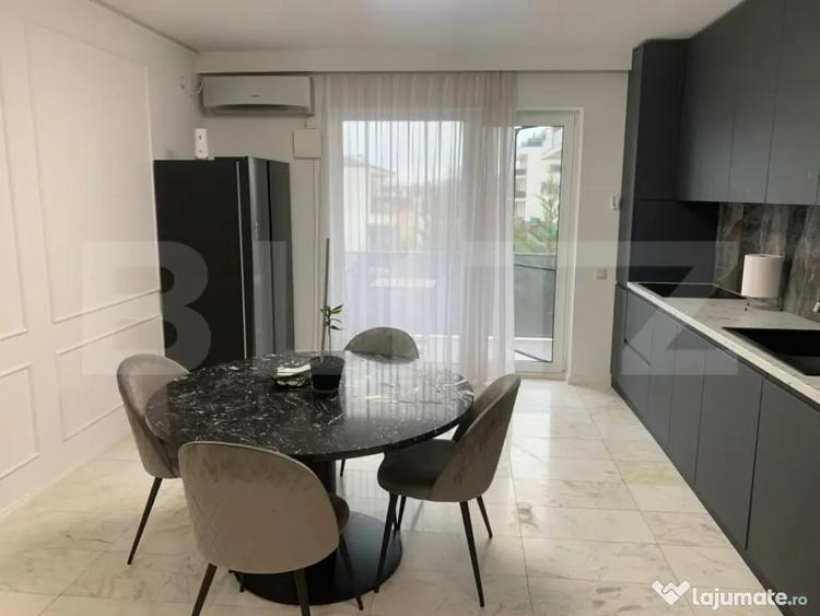 Apartament cu 2 camere semidecomandat în Borhanci