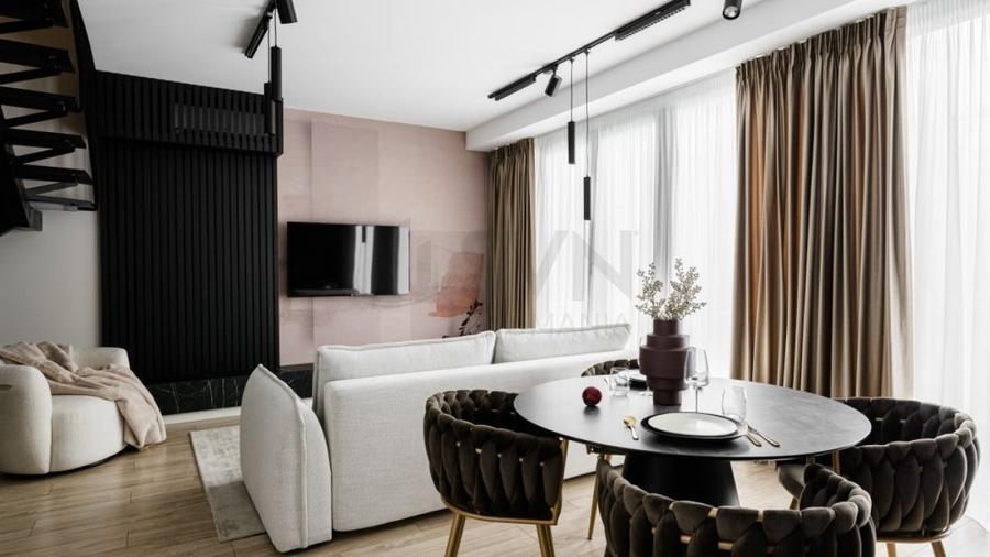 Apartament cu 3 camere decomandat, mobilat în Herăstrău
