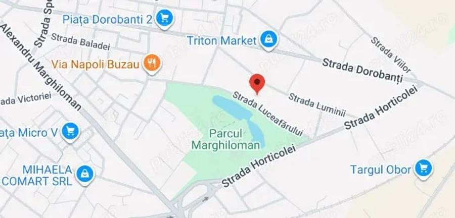 Teren de 374 mp, în Marghiloman