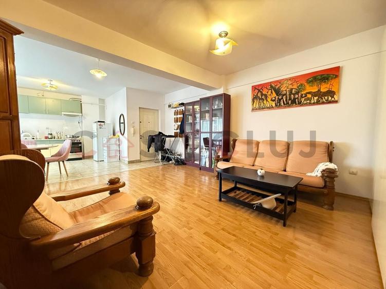 Apartament cu 2 camere semidecomandat, mobilat în Mărăști