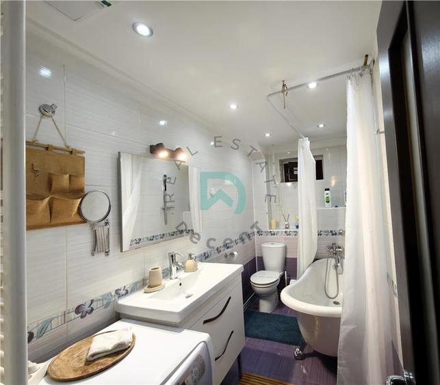 Apartament cu 2 camere semidecomandat în Central