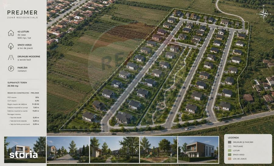 Teren de 25100 mp, în Prejmer