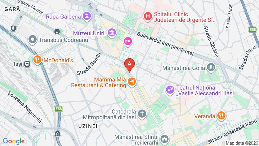 Casă cu 2 camere cu Teren 48 Mp în Central