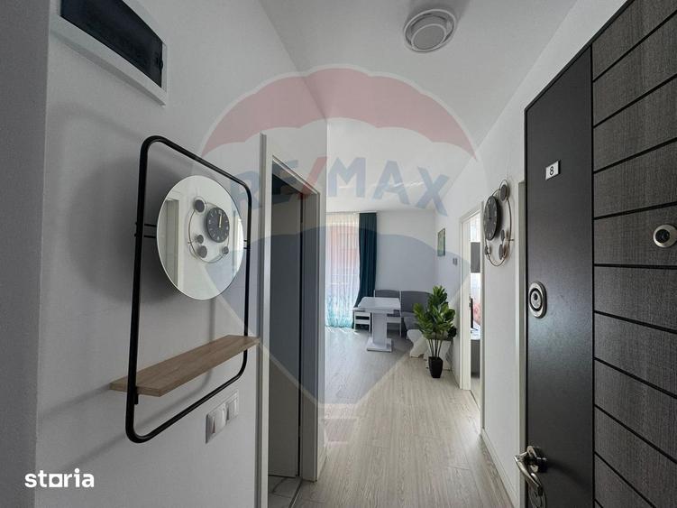Apartament cu 2 camere, mobilat în Chinteni
