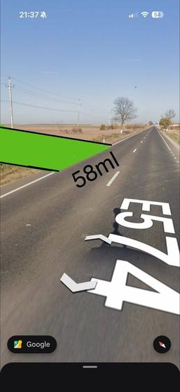 Teren de 38000 mp, în Est