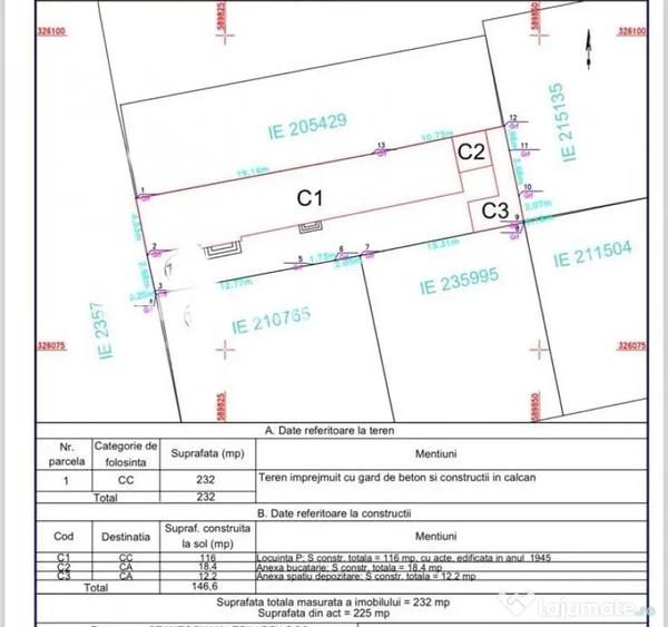 Casă cu 5 camere cu Teren 232 Mp în Alba Iulia