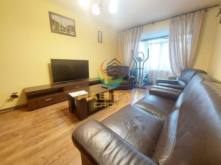 Apartament cu 3 camere decomandat, mobilat în Brâncoveanu