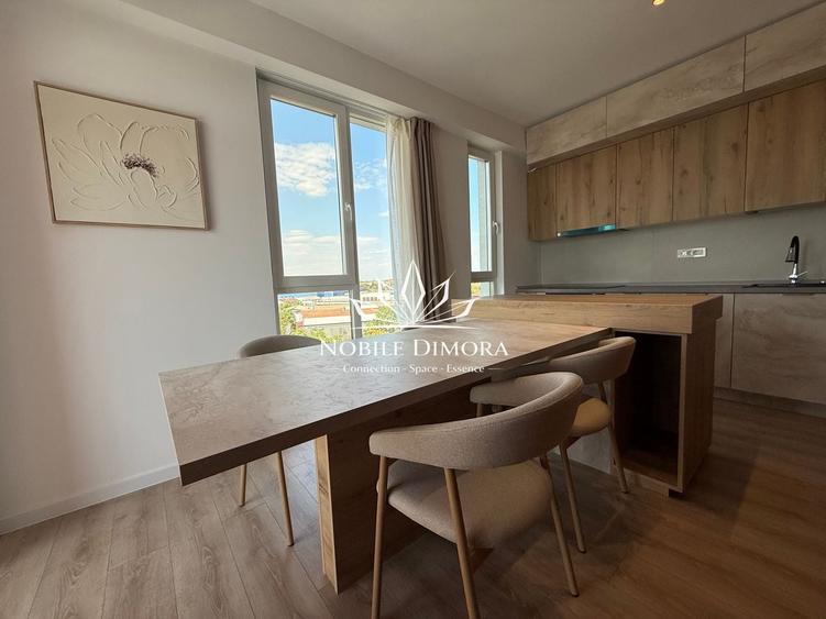 Apartament cu 2 camere semidecomandat, mobilat în Take Ionescu