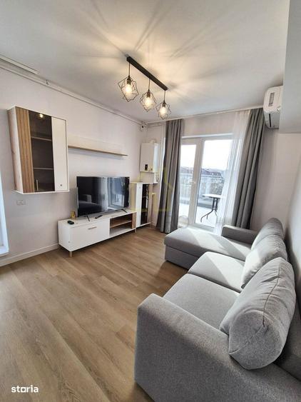 Apartament cu 2 camere semidecomandat, mobilat în Fizicienilor