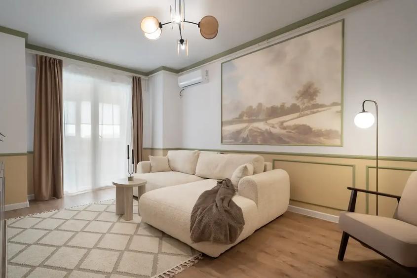 Apartament cu 2 camere semidecomandat, mobilat în Progresul