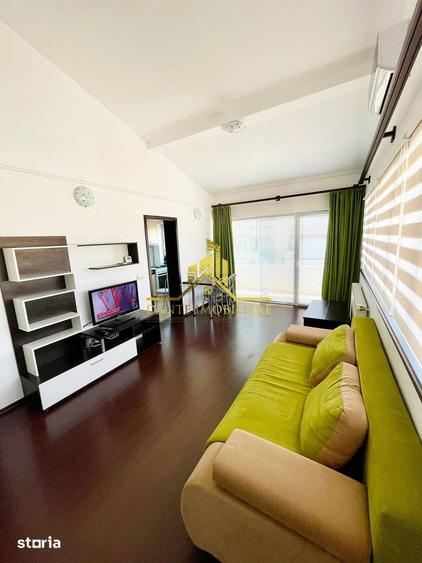 Apartament cu 2 camere semidecomandat, mobilat în Bună Ziua