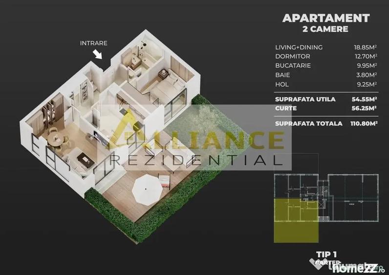 Ame Residence Exclusivitate Proiect nou ap 2 si 3 camere - 9