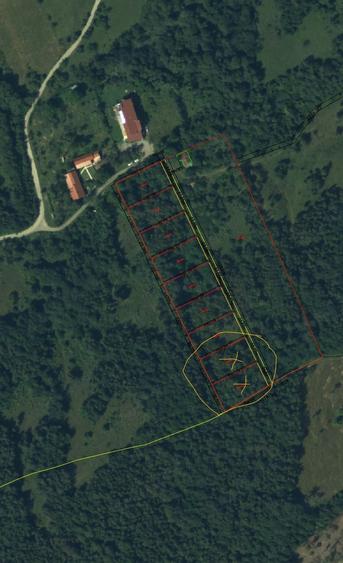 Teren de 2034 mp, în Viștișoara