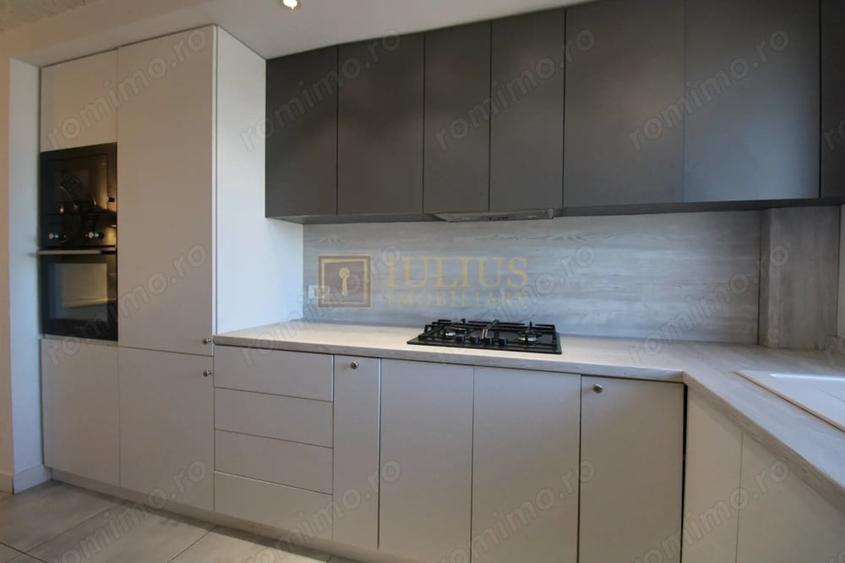 Apartament cu 3 camere semidecomandat, mobilat în Semicentral