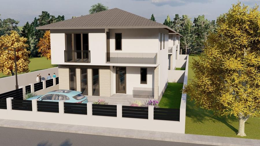 Casă cu 4 camere în Bolintin-Deal