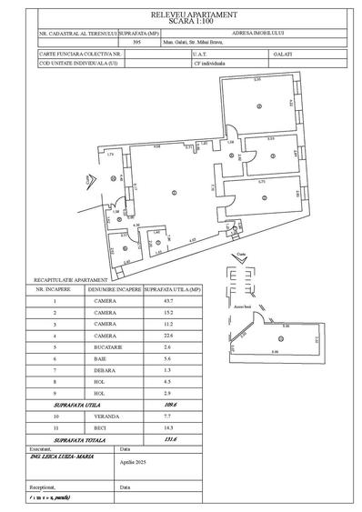 Apartament cu 4 camere semidecomandat în Ultracentral