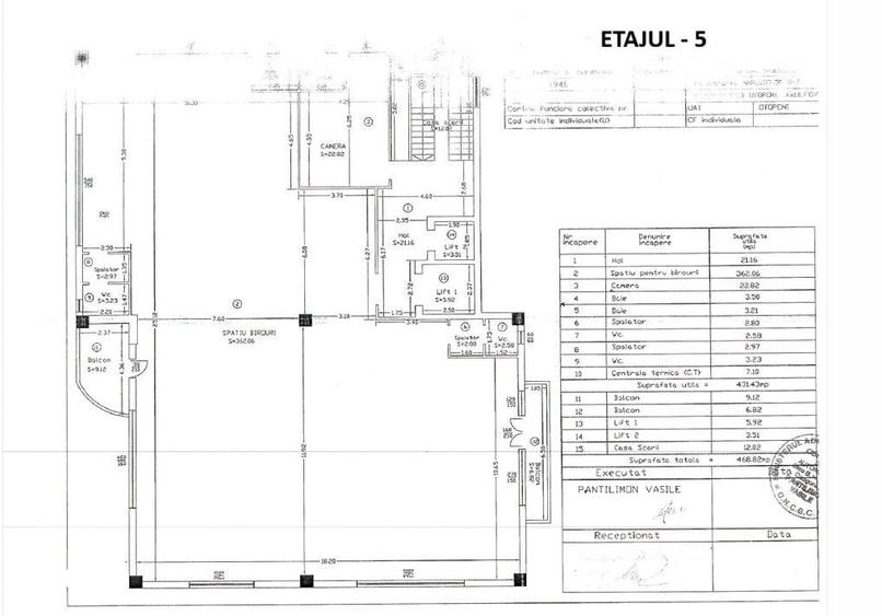 Spațiu comercial, de 3,500 mp, în Central