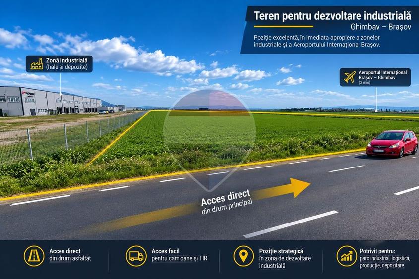 Teren Construcții extravilan de 89624 mp, în IAR