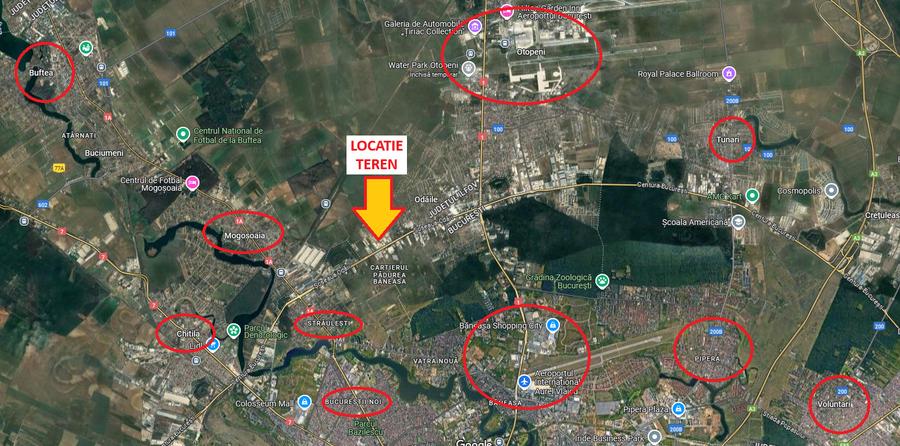 Teren Construcții intravilan de 6961 mp, în Odăi
