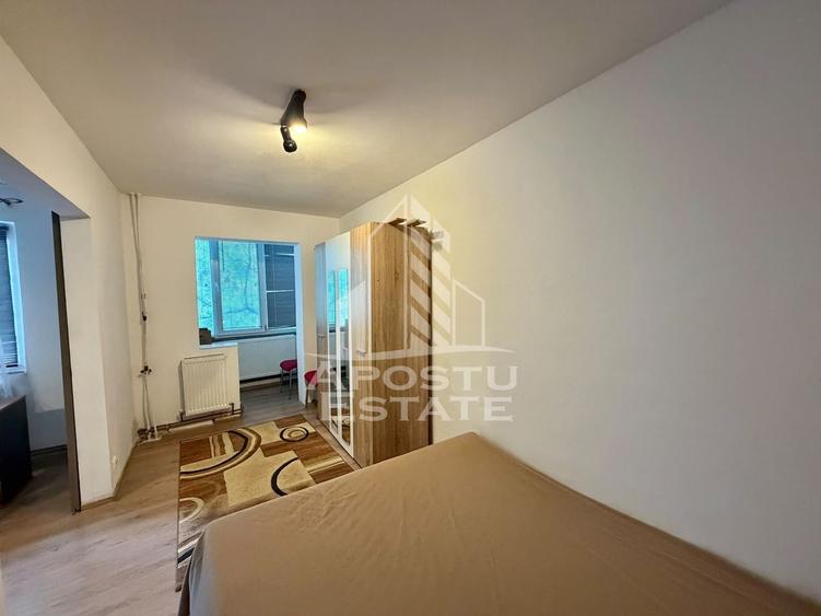 Apartament cu 2 camere semidecomandat, mobilat în Șagului