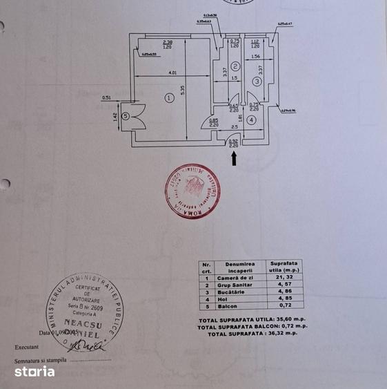 Garsonieră decomandată în Centrul Civic