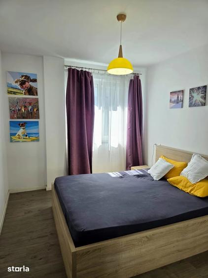 Apartament cu 3 camere semidecomandat, mobilat în Florești