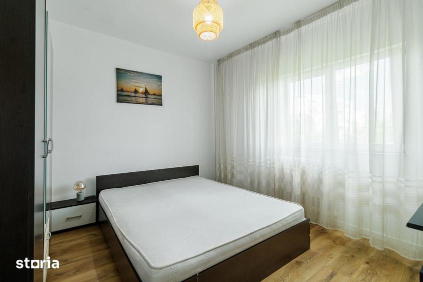 Apartament cu 2 camere, mobilat în Tineretului