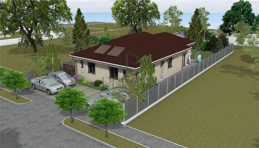 Duplex cu 3 camere cu Canalizare în Albina