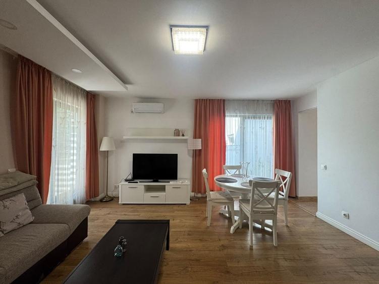 Apartament cu 3 camere semidecomandat, mobilat în Aviației