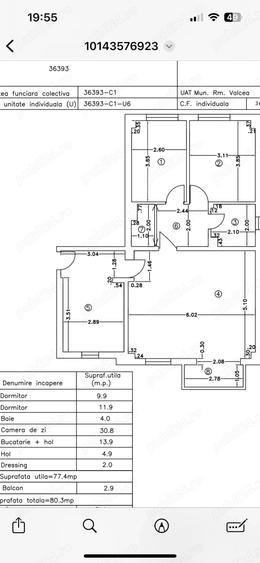 Apartament cu 3 camere decomandat în Lenin Sud