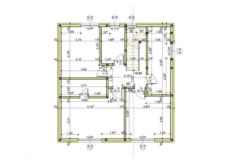 Casă cu 4 camere cu Teren 517 Mp în Noua