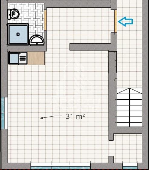 Apartament cu 1 camera de inchiriat in zona Centrala - 5