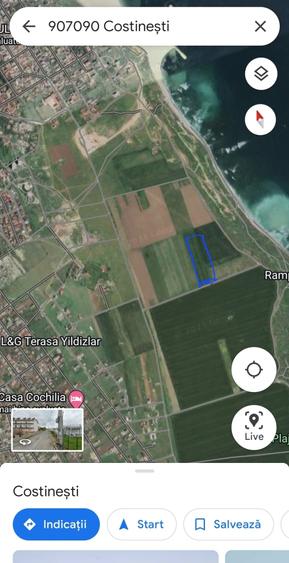 Teren Construcții extravilan de 14800 mp, în Tuzla