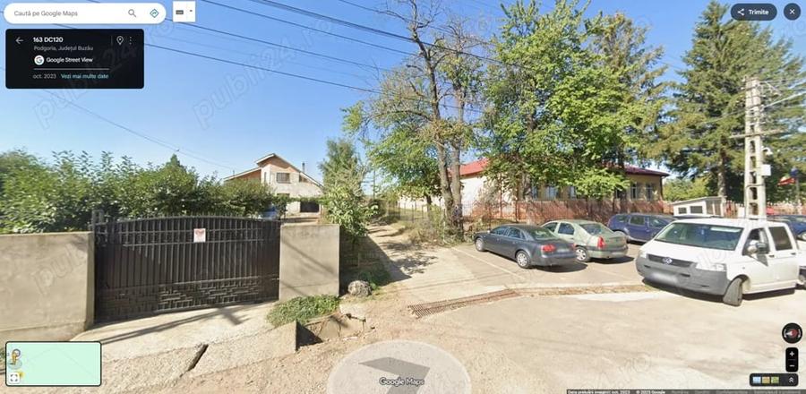 Teren de 5502 mp, în Podgoria